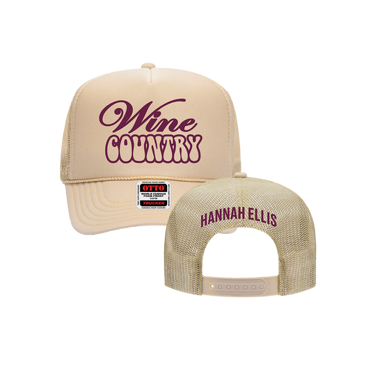 Wine Country Hat - Khaki